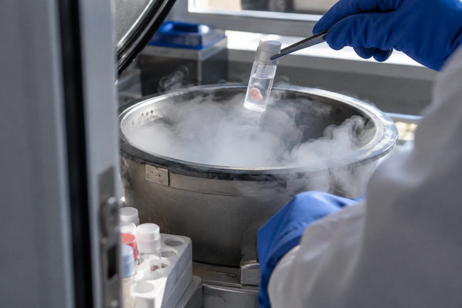Retinal tissue cryopreservation: a case of cellular fracturing